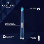 Colibri Aura Windproof Lighter in Matte Blue