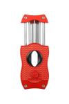 Colibri Diamond V-Cut Cigar Cutter - Precision Red