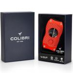 Colibri Diamond V-Cut Cigar Cutter - Precision Red