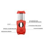 Colibri Diamond V-Cut Cigar Cutter - Precision Red