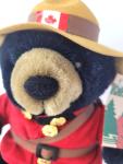 RCMP Sitting Bear Plush - 8" Wild Wonders