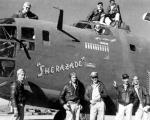 B-24 Liberator "Sherazade" Crew WWII 8x10 Photo