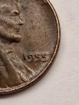 1955 Lincoln Penny Doubled Die Error Coin