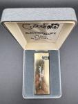 Colibri Gold Tone Butane Lighter with Box