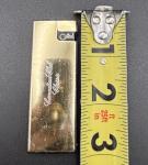 Colibri Gold Tone Butane Lighter with Box