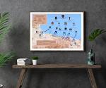 WWII Historical Map Wall Art and Gifts
