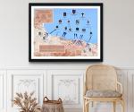 WWII Historical Map Wall Art and Gifts