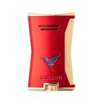 Colibri Slim Refillable Torch Lighter - Red Gold