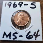 1969 Doubled Die Memorial Penny Error Coin
