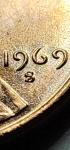 1969 Doubled Die Memorial Penny Error Coin