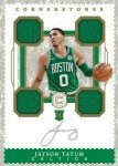 Jayson Tatum 2017 Rookie Patch Autograph Card