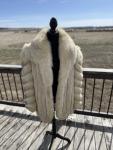 Vintage Fox Fur Coat by Saga Wilson - Medium