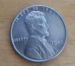 1943 PDS Steel Penny WWII Collectible