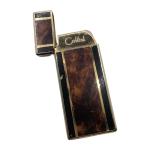 Colibri Gold Tone Tortoiseshell Vintage Butane Lighter