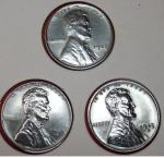 1943 Wheat Lincoln Head Penny Coin Set