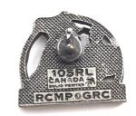 RCMP Mountie Horse Pewter Souvenir Pin