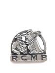 RCMP Mountie Horse Pewter Souvenir Pin