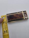 Colibri Gold Tone Tortoiseshell Vintage Butane Lighter