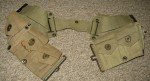 USMC Stamped WWII M1923 Cartridge Belt 5/5
