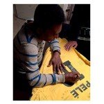 Framed Pele Autographed Brazil Soccer Jersey