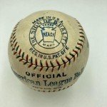 Babe Ruth Autographed 1918 American League Baseball