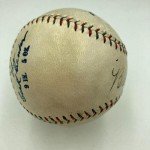 Babe Ruth Autographed 1918 American League Baseball