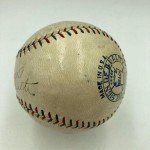 Babe Ruth Autographed 1918 American League Baseball