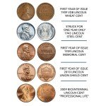 Lincoln Penny Design Collection by American Coin Treasures