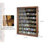 Wooden Coin Display Case for 100 Challenge Coins