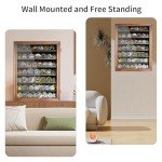 Wooden Coin Display Case for 100 Challenge Coins