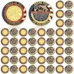 48 Pcs Veteran Challenge Coin Set - Armor of God
