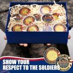 48 Pcs Veteran Challenge Coin Set - Armor of God