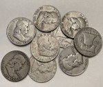 US Coin Collection Lot: 30 Coins Including Silver