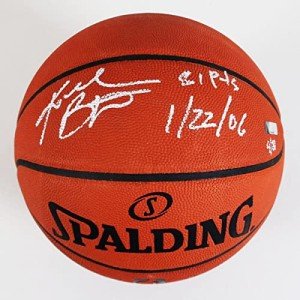 Kobe Bryant 81 Points Autographed Basketball - Panini