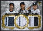 2020 Topps Triple Threads Jeter Mattingly Judge Patch Card