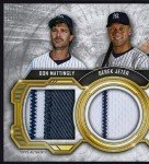 2020 Topps Triple Threads Jeter Mattingly Judge Patch Card
