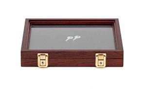Oak & Cherry Display Case for Collectibles