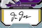 Justin Jefferson 2020 Prizm Rookie Patch Autograph