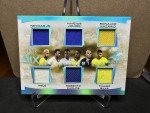 Neymar, Ronaldo, Pele Six Patch Collectible #/15