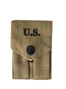 WW2 US Army Colt .45 Double Ammo Pouch