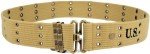 WW2 U.S. M1936 Khaki Pistol Belt - Fits 25"-51