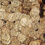 Rare 1913-1938 Gold Plate Buffalo Nickel Collection