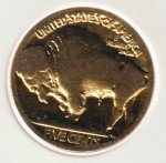 Rare 1913-1938 Gold Plate Buffalo Nickel Collection