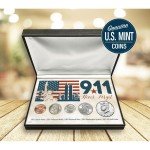9/11 Never Forget Five Piece Coin Collection