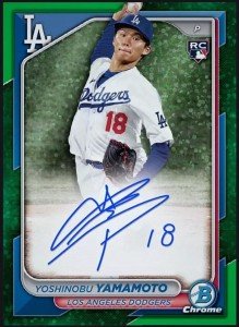 2024 Topps Bowman Yoshinobu Yamamoto Rookie Card