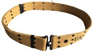 WW2 US Army Canvas Gurtband - 56 Inches Khaki