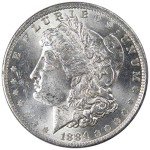 1884 O Morgan Dollar 90% Silver Collectible Coin