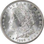 1888 Morgan Dollar Uncirculated Silver Coin