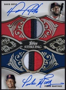 David Ortiz Pedro Martinez Dual Signature Digital Card