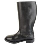 Wachbataillon Post-War Military Boots - Black, 41 EU